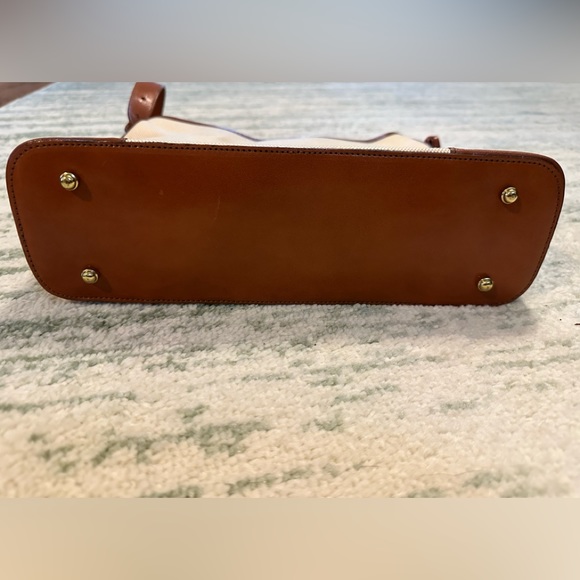 Brahmin Canvas/Leather Shoulder Bag - Picture 4 of 5